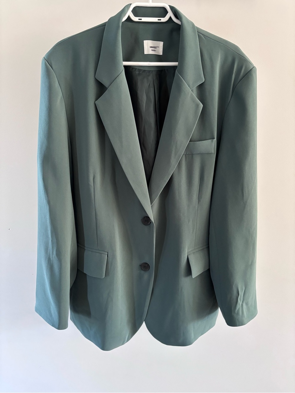 April Classic Tailored Blazer - Sage Green